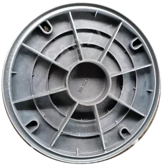 Round utility access cover