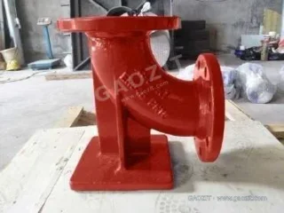 90° flanged duckfoot bend — view 2