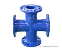 All-flanged cross