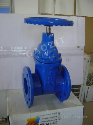 Resilient-seated gate valve