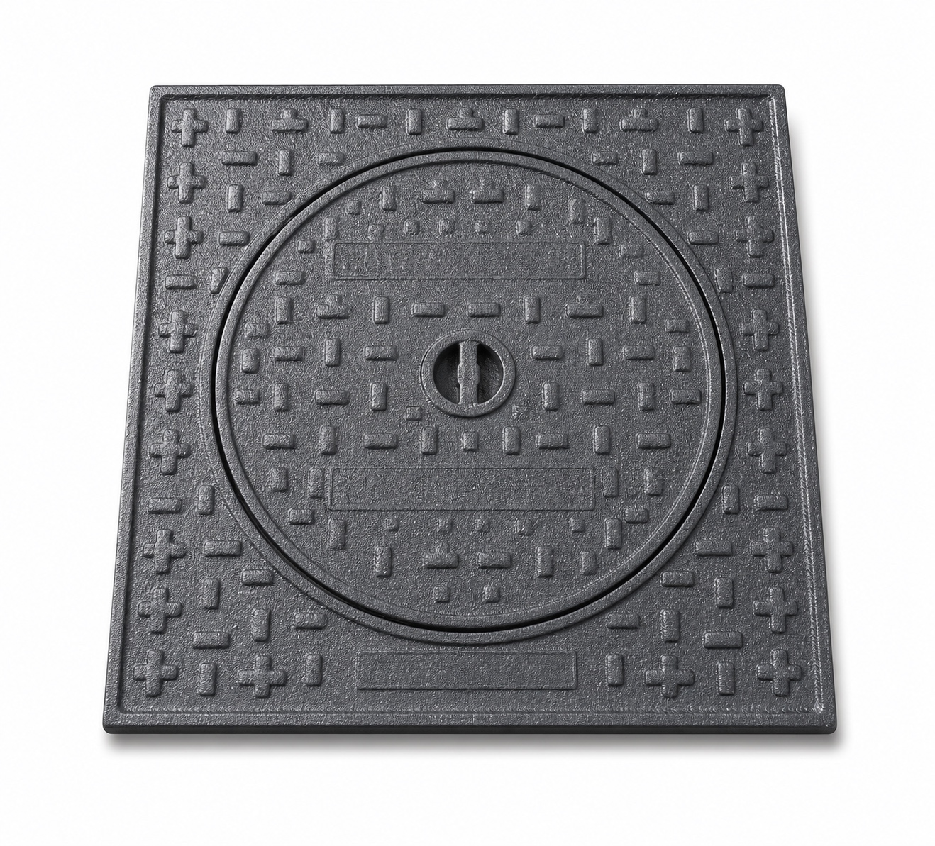 Square manhole cover